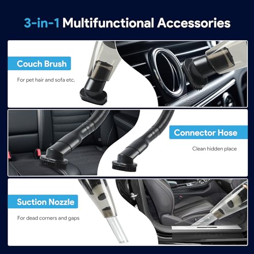 Powerful Cordless Handheld Vacuum for All Surfaces