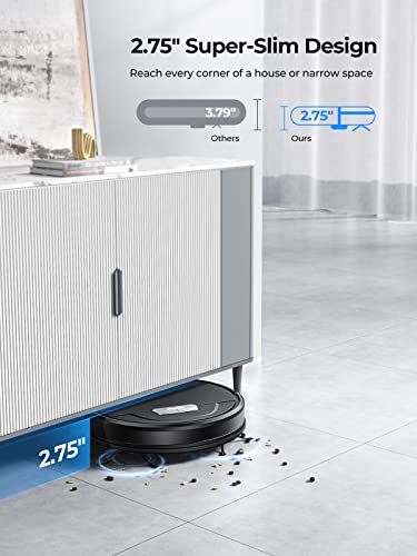 Laresar Robot Vacuum: Mop, 4500Pa Boost, Ultra Thin