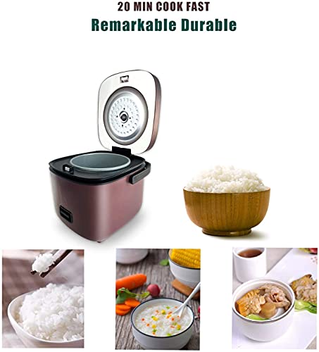 Smart Rice Cooker with Steamer - 1.2L Capacity