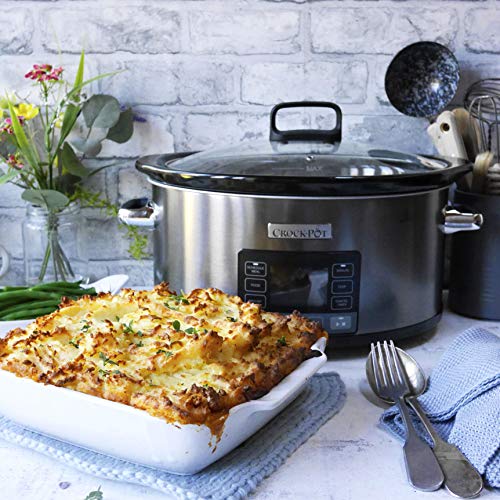 TimeSelect Digital Slow Cooker | Programmable Display | 5.6L