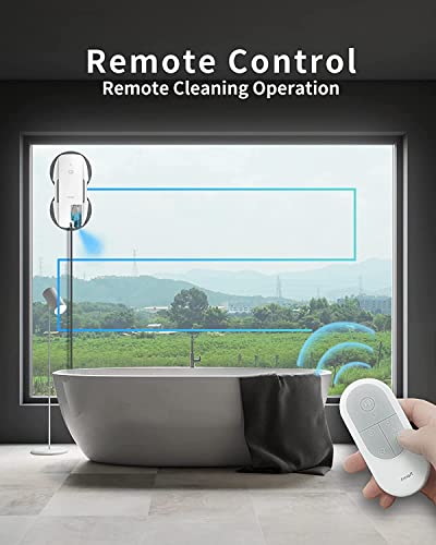 Fmart T9 Smart Window Cleaner Robot - Ultrasonic Spray