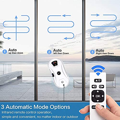 Smart Window Cleaner Robot - Remote-Controlled Glass Cleaning Kit