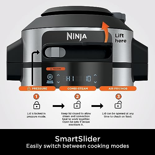 NINJA SmartLid Multi-Cooker 6L: Electric 11-in-1 Gadget