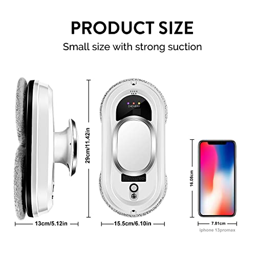 CHOVERY CL.1 Robot Glass Cleaner - Remote Control, Intelligent Edge Detection