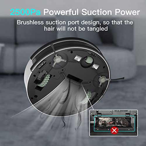 Intelligent Robot Vacuum Cleaner, Powerful Suction, Ideal for Pet Hair