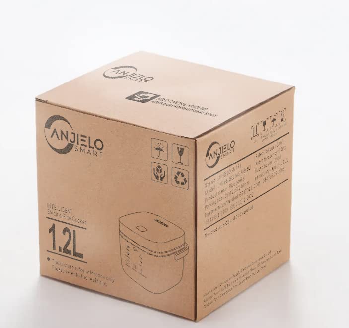 Smart Rice Cooker with Steamer - 1.2L Capacity