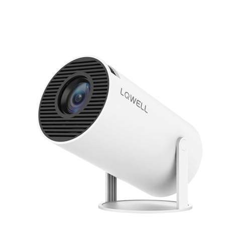 LQWELL® Mini Projector: Wifi, BT5.0, 4K HDMI