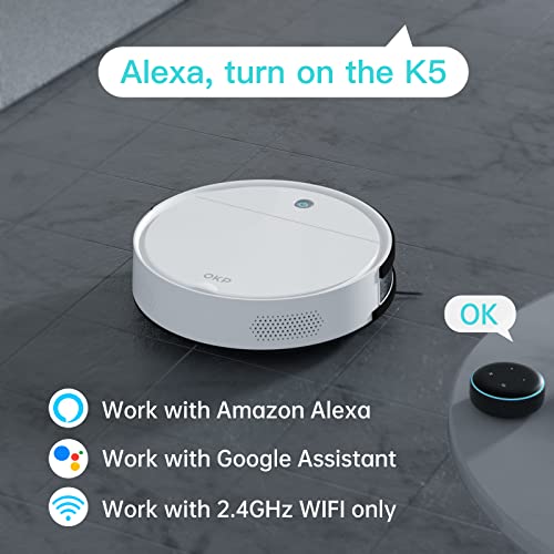 Intelligent Robot Vacuum Cleaner, Powerful Suction, Ideal for Pet Hair