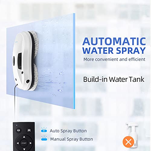 AlfaBot X7 Window Cleaner Robot: Smart Vacuum