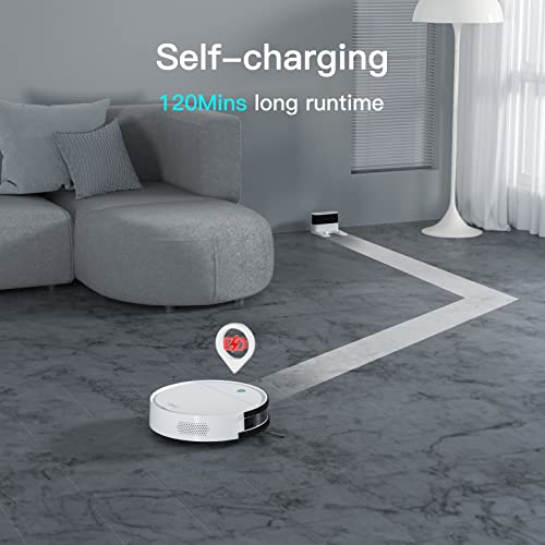 Intelligent Robot Vacuum Cleaner, Powerful Suction, Ideal for Pet Hair