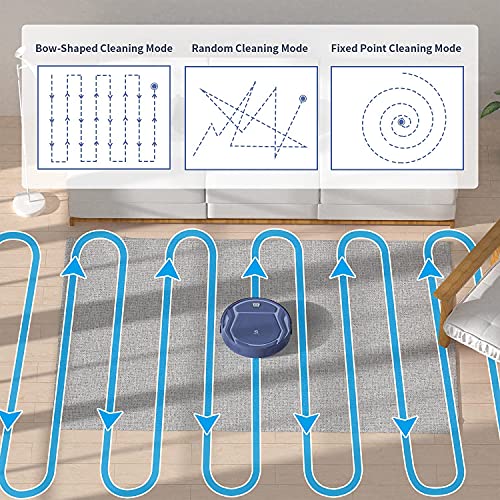 Powerful OKP K2 Robot Vacuum with Smart Control