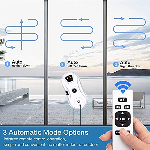 Smart Window Cleaner Robot - Remote-Controlled Glass Cleaning Kit
