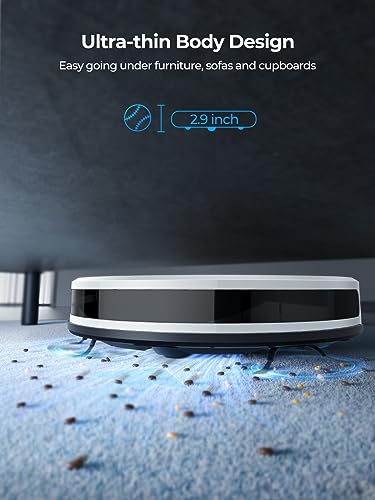 Laresar Robot Vacuum Cleaner - Ultra Thin, Smart Control