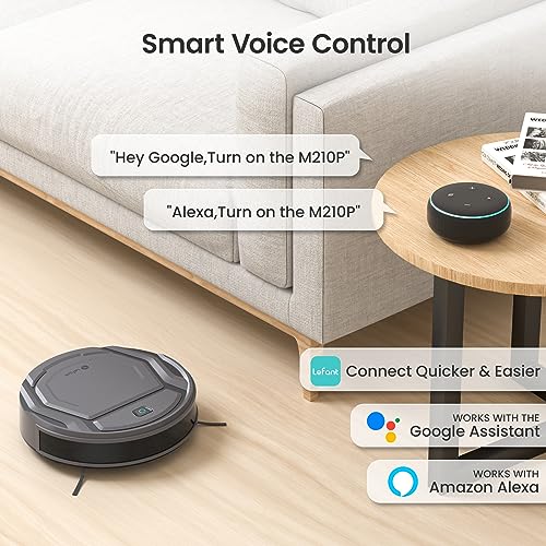 Lefant M210P Grey Robot Vacuum: Small, Powerful, and Smart
