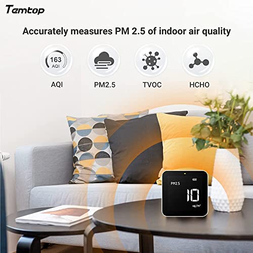 Temtop M10 Air Quality Monitor with Real Time Display