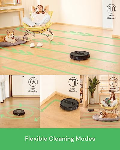 Smart Robot Vacuum Cleaner with Voice Control