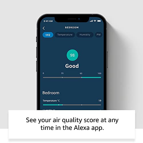 Smart Air Quality Monitor | Alexa-Compatible, Human-Certified Gadgets