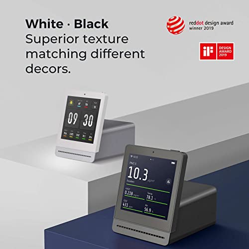 Qingping Air Monitor: Detects PM2.5, CO2, TVOC