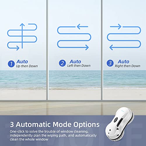 AlfaBot X7 Window Cleaner Robot: Smart Vacuum