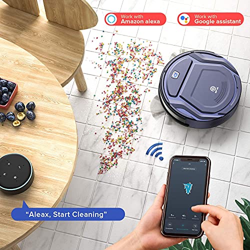 Powerful OKP K2 Robot Vacuum with Smart Control
