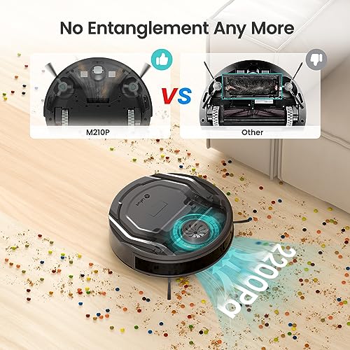 Lefant M210P Robot Vacuum Cleaner: Alexa-Controlled Pet Hair Solution