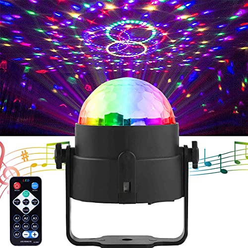 Mini Disco Ball LED Party Lamp - Music Controlled