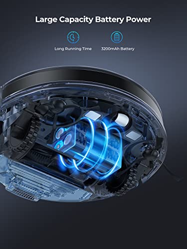 Laresar Robot Vacuum Cleaner with Mop, 3500Pa