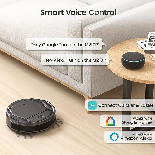 Lefant M210P Robot Vacuum Cleaner: Alexa-Controlled Pet Hair Solution
