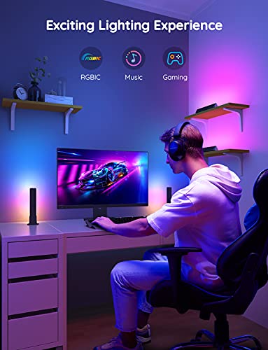 Smart WiFi RGBIC TV Backlight, Gaming Lights