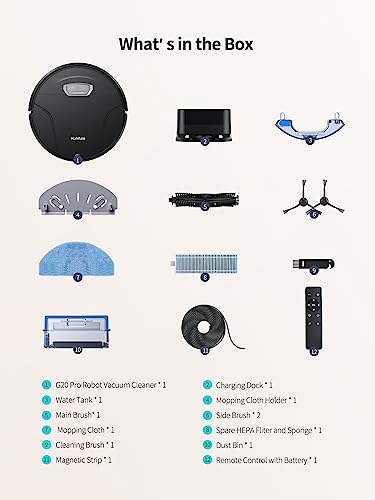 HONITURE G20 PRO Robot Vacuum with Mop