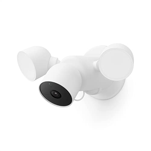Google Nest Cam Outdoor with Floodlight - Security Camera