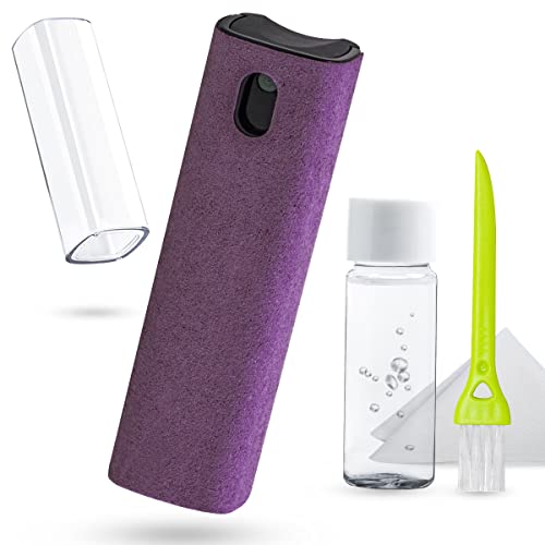 Purple Screen Cleaner for Electronic Devices and Eyeglasses