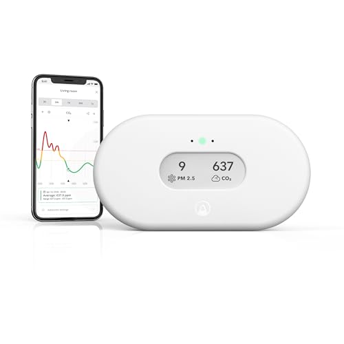 Airthings 2960 View Plus - Radon and Air Quality Monitor with PM 2.5, CO2
