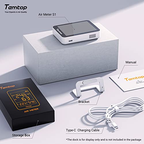 Temtop Air Quality Monitor - Portable AQI Meter