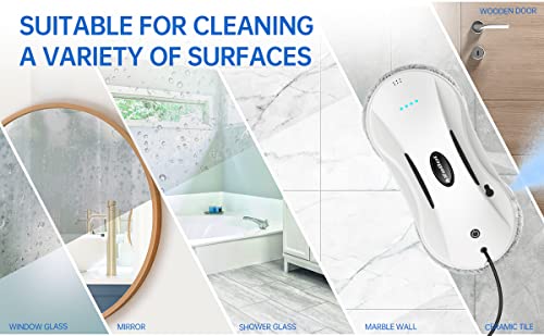 AlfaBot X7 Window Cleaner Robot: Smart Vacuum