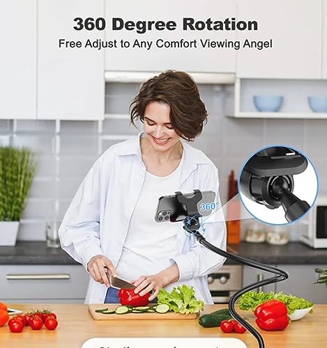 360 Adjustable Gooseneck Phone Holder for iPhone and Samsung