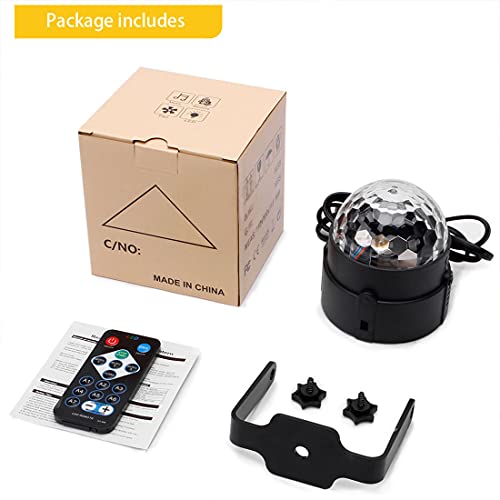 Mini Disco Ball LED Party Lamp - Music Controlled