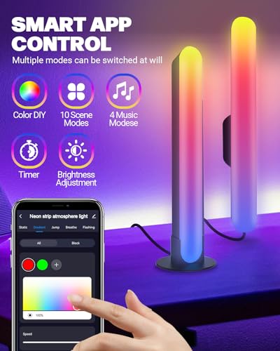 Smart LED Light Bars with Alexa and Google Home