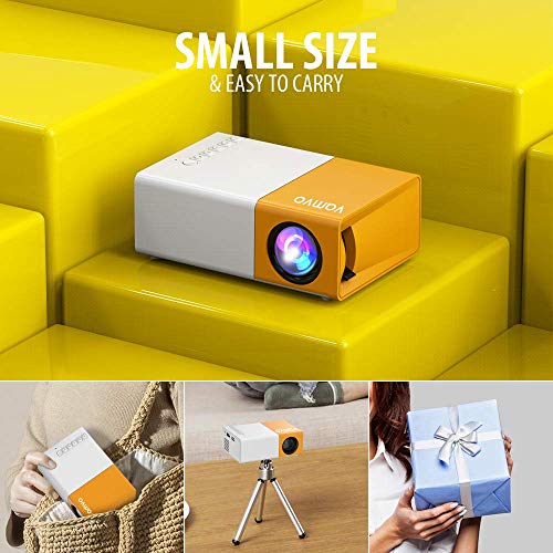Vamvo YG300 Pro HD Mini Projector for Home Theatre