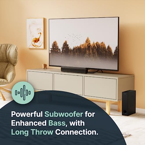 Bowfell Plus Bluetooth Soundbar with Subwoofer - 100W