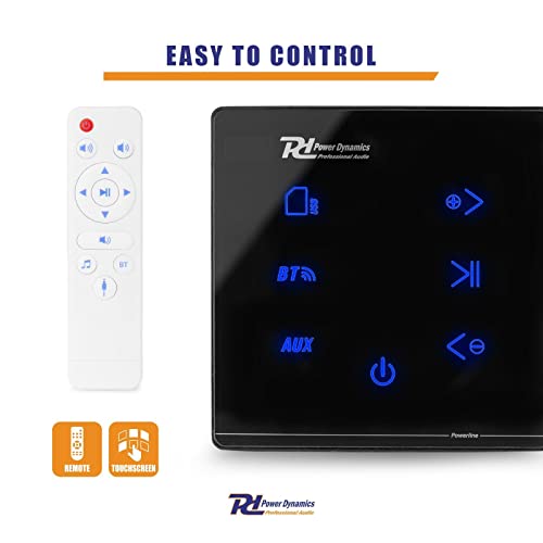 Bluetooth Amp with USB Music Player - 4 Channel