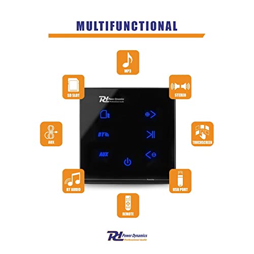 Bluetooth Amp with USB Music Player - 4 Channel