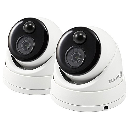 Swann HD 1080p Thermal Sensing Dome Cameras (2 Pack)