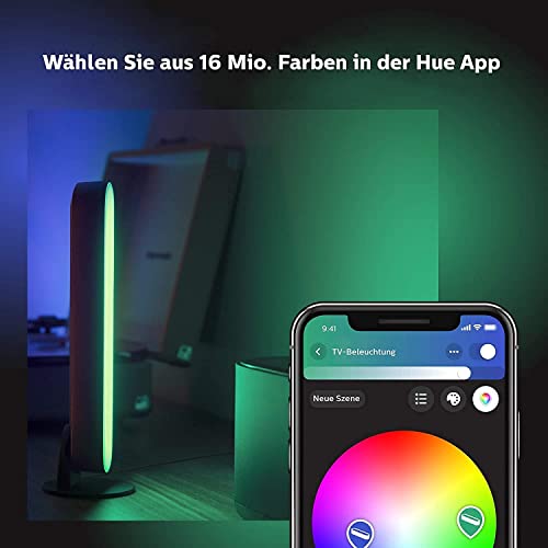 Philips Hue Play Smart Light Bar Double Pack, Black