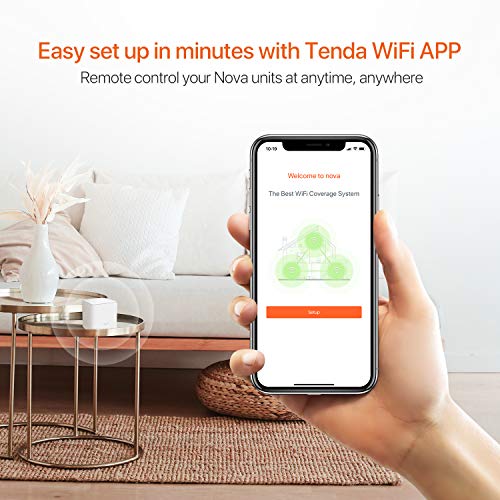 Tenda Nova MW5G WiFi Mesh System - Extended Coverage