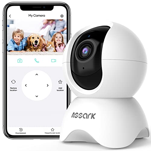 Assark 5MP HD 2.5K Security WiFi Camera