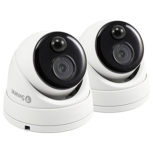 Swann HD 1080p Thermal Sensing Dome Cameras (2 Pack)