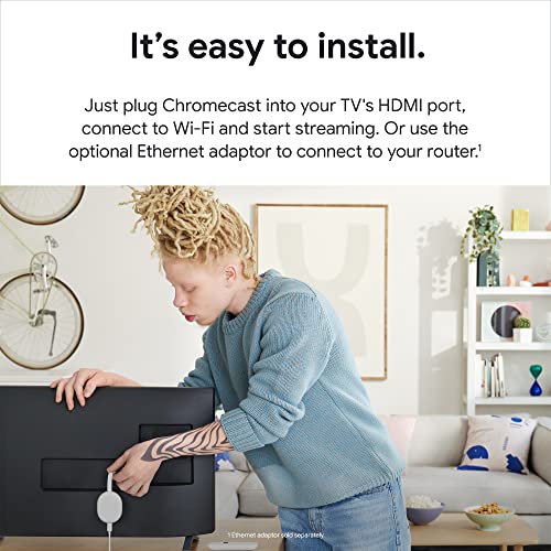 Google TV Chromecast - Voice Search Remote, Stream Entertainment