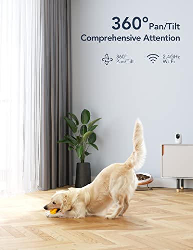 Indoor WiFi Security Camera: 1080P, Motion Detection, Alexa
