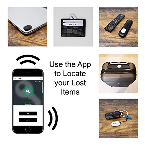 STEALTH iTrack Key Finder - Phone Locator & Anti-Theft Device